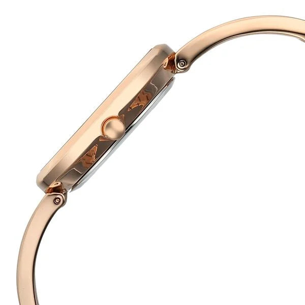 Titan Raga Contempore Quartz Analog Women's watch with Rose Gold Mother Of Pearl Dial and Metal Strap, 2776WM01