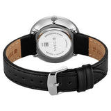 Titan Womens Neo Analog Watch White Dial with Brown Leather Strap ,2784SL01