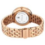Titan Womens Neo Analog Watch Purple Dial with Rose Gold Stainless Steel Band ,2784WM03