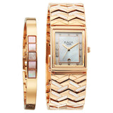 Titan Women's Analog Watch, Mother of Pearl Dial with Stainless Steel Band, 2806WM01