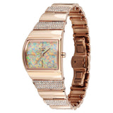 Titan Women's Analog Watch, Multicolor Dial with Stainless Steel Band, 2813WM02