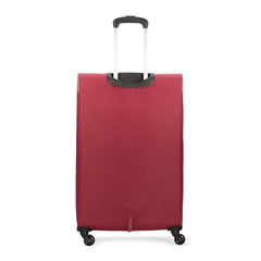 VIP Toronto Plus 55cm 4 Wheel Soft Trolley Red, TORONTOPLUS55RD