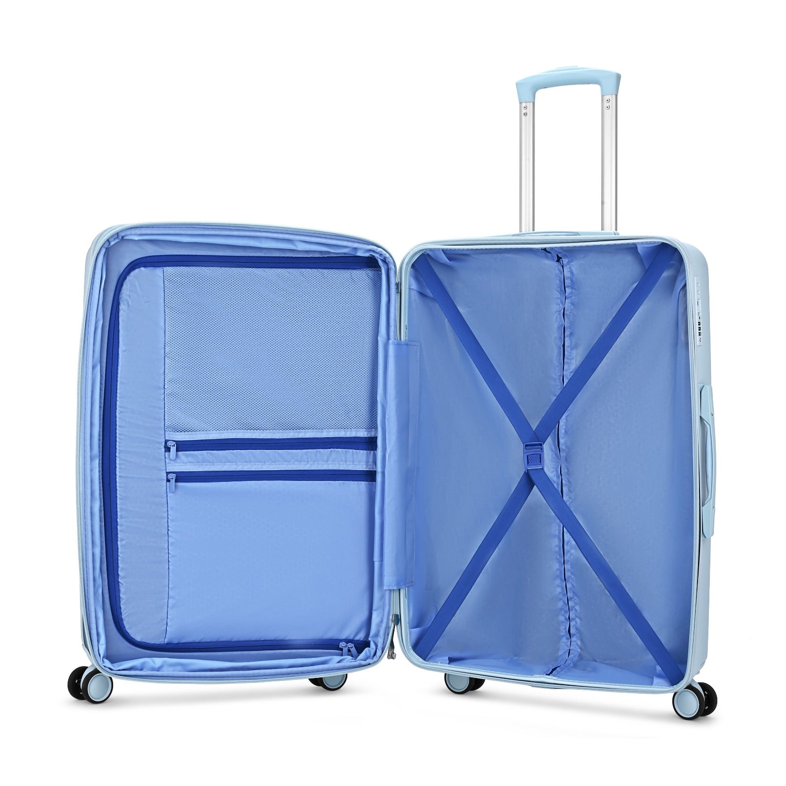 Carlton Zulu 83cm Hard Case Trolley - Light Blue, ZULU83BLU