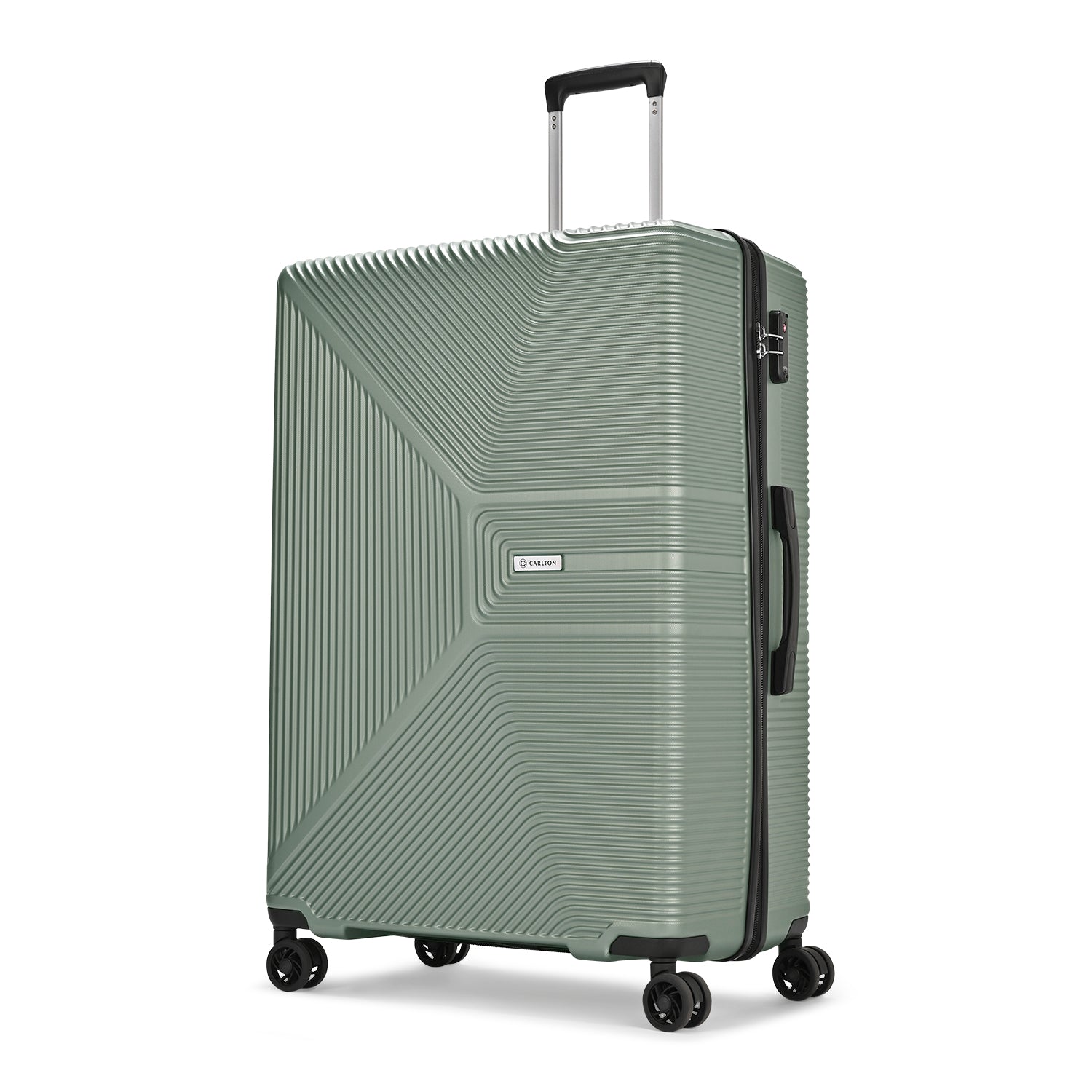 Carlton Enfield 57cm Hard Case Trolley - Green, ENFIELD57GRN