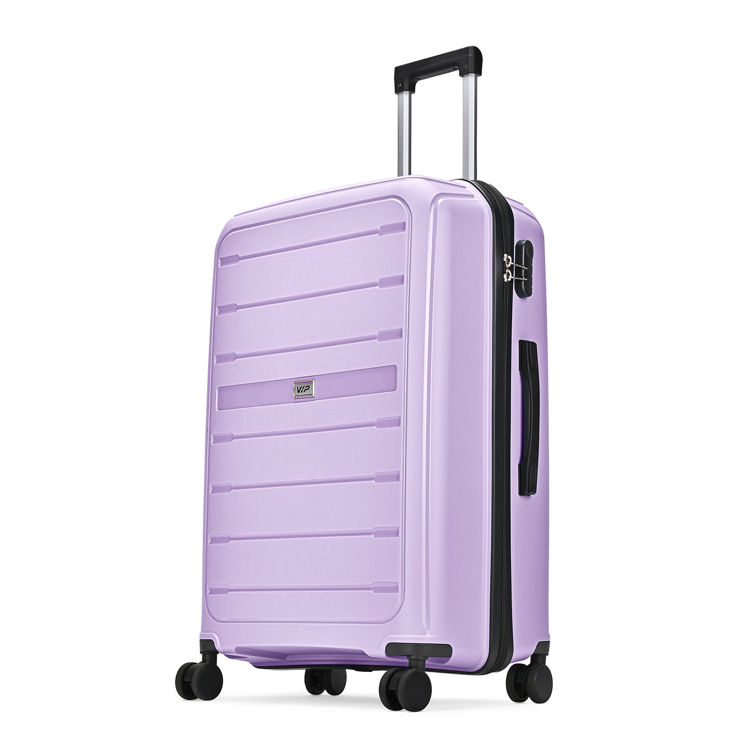 VIP Trekk 55cm Hard Case Trolley 360° Light Purple, TREKK55PL