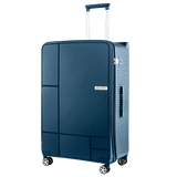 Carlton globetrotter 79cm 360° 8 Wheel Hard Top Trolley-Blue, GLOBETROTTERT79BLU