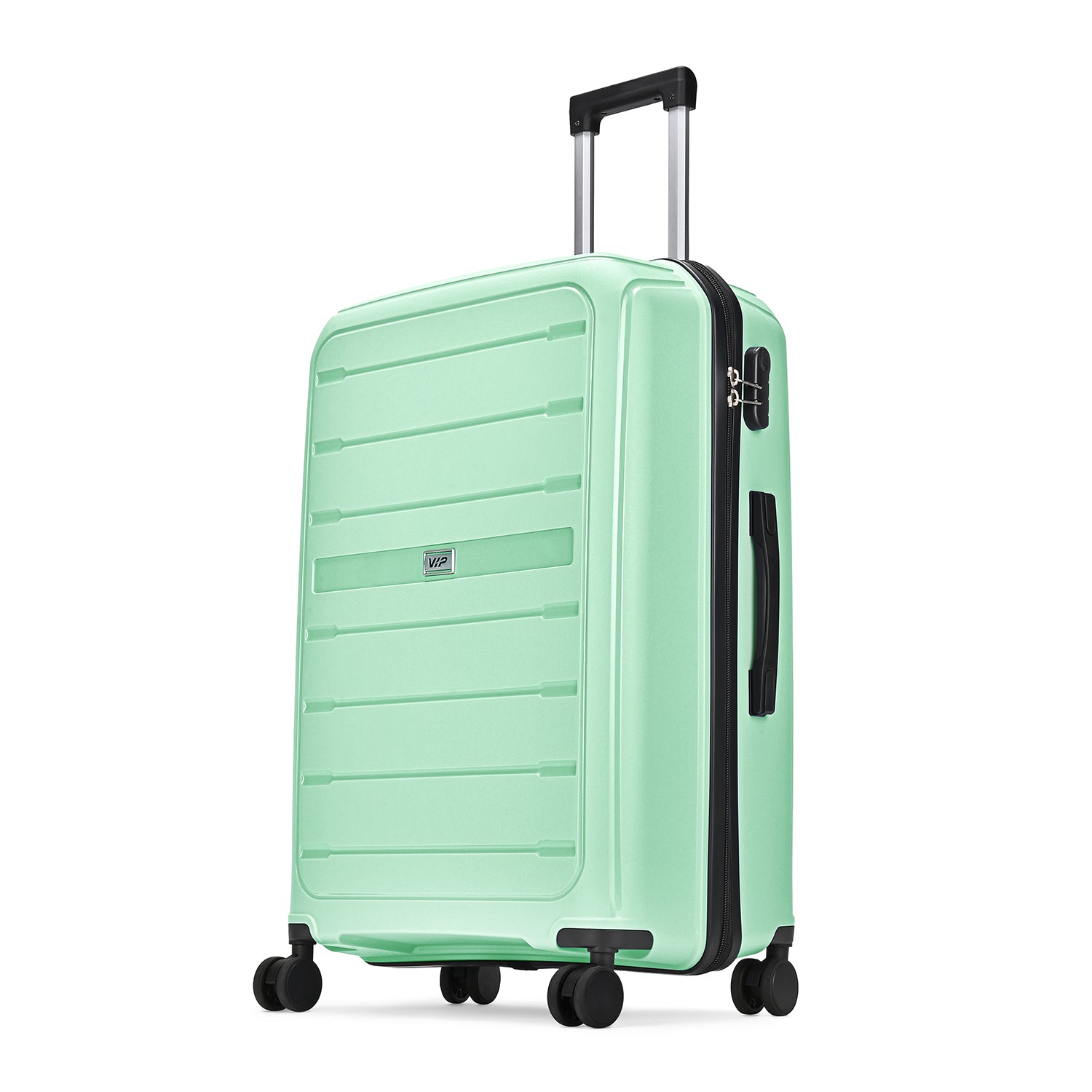 VIP Trekk 65cm Hard Case Trolley 360° Light Green, TREKK65GN