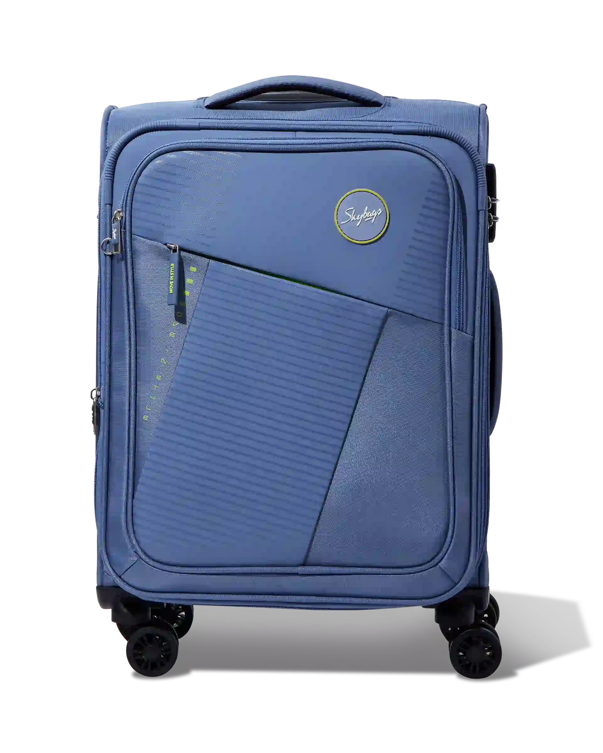 Skybags 59cm, Soft Case Trolley, Blue, VAGABOND59BLU Soft shell luggage