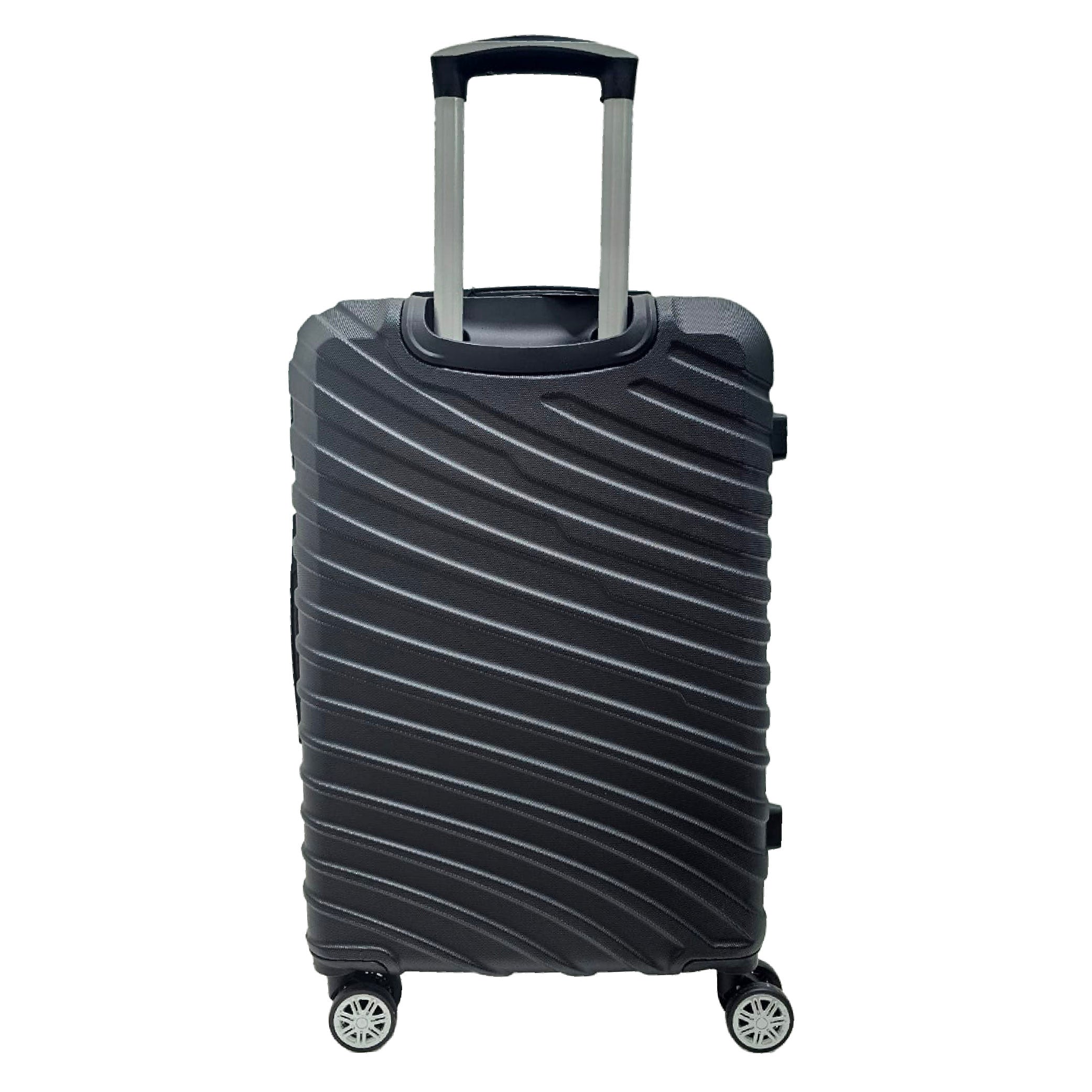 Globetrotter Atlanta 67cm 8 Wheels Hard Trolley Black, ATLANTABLK