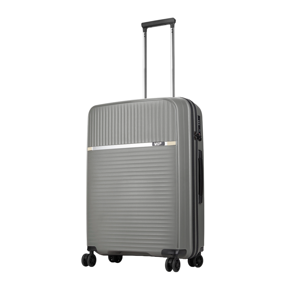 VIP Airtron 55cm Hard Case Hard Trolley 360° Grey, AIRTON55GRY