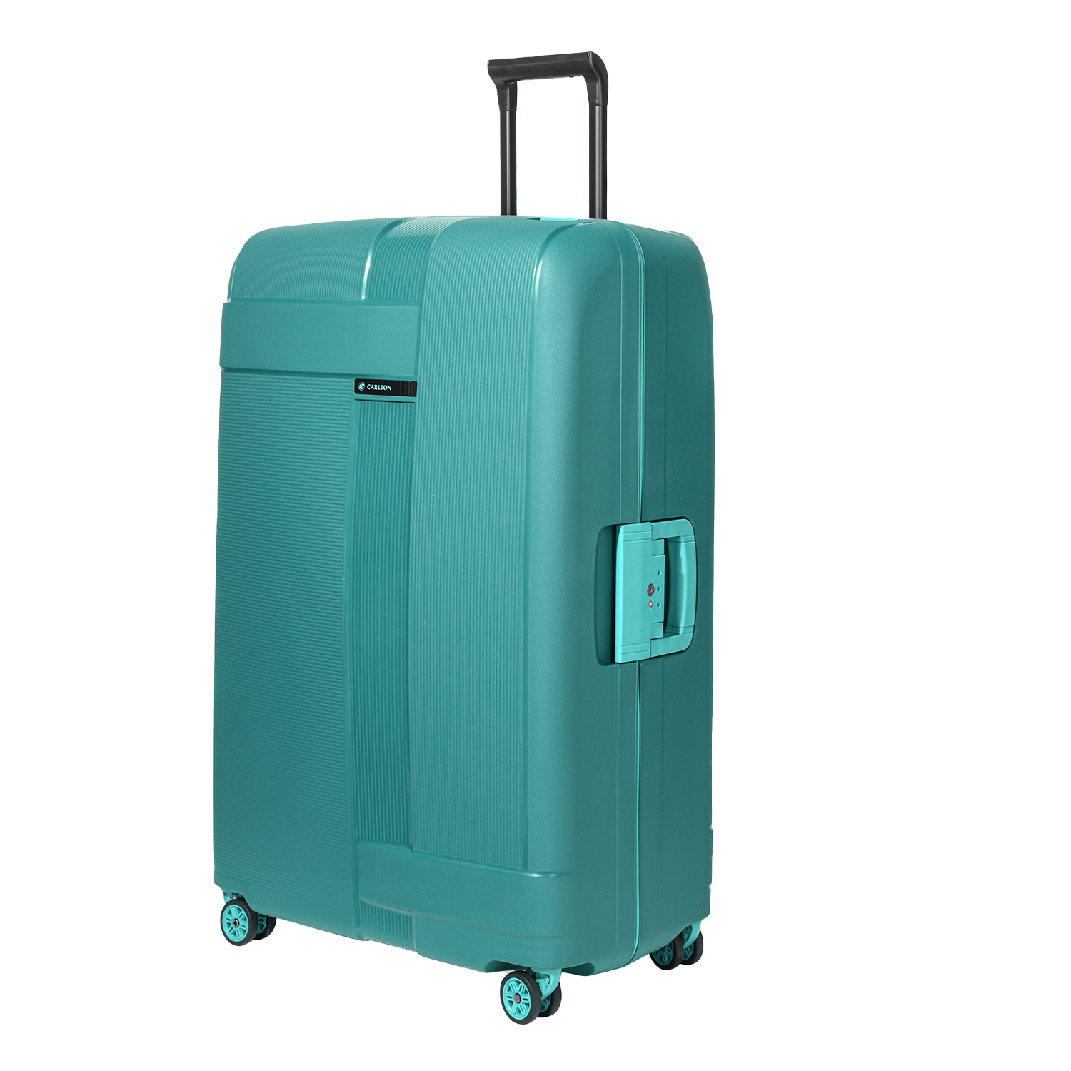 Carlton Vault 82cm 8 Wheel Hard Top Trolley-Green, VAULT82TGN