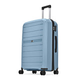 VIP Trekk 65cm Hard Case Trolley 360° Light Blue, TREKK65BL