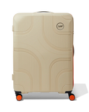 Skybags 66cm, 8 Wheel Hard Case Trolley, Sandy Beige, CUBISM66MJT Hard shell luggage