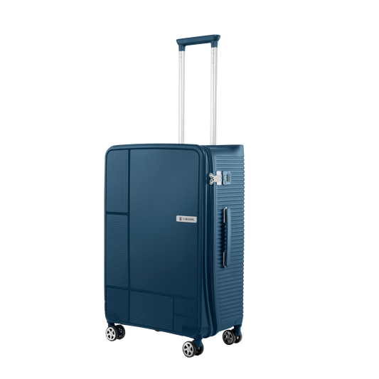 Carlton CA-GLOBETROTTER67BLU 67cm Blue Hard Top Trolley