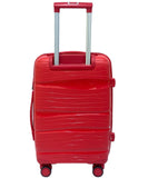Globetrotter Boston 55cm Red 8 Wheel Hard Top Trolley, BOSTON55RD Globetrotter Cabin size luggage