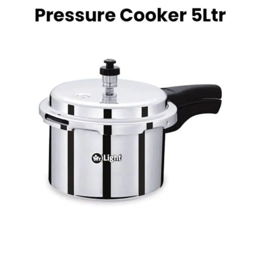 Mr.Light 5 Litre Pressure Cooker with Induction Base Durable & Efficient Cooking (Model MR5906) rechargeable LED lighting for home and outdoor use