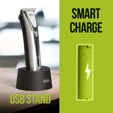Wahl Elite 8 in 1 Multigroomer Trimmer, Full Body Trimming, Washable Blade Heads, Nose Trimming, Ear Hair Removal, 3026318