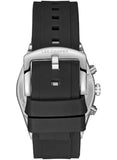 Lee Cooper Men's Multifunction Watch with Black Dial and Black Silicone Band, LC08088.351