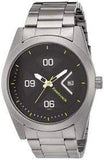 Fastrack, Men’s Watch Analog, Black Dial Silver Stainless Steel Strap, 3218SM02