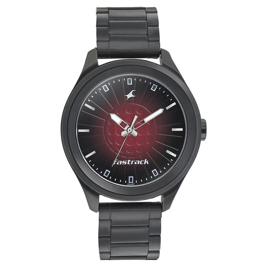 Fastrack, Men's, Analog Watch, Black Dial, with Stainless Steel Band, FA-3234NM01
