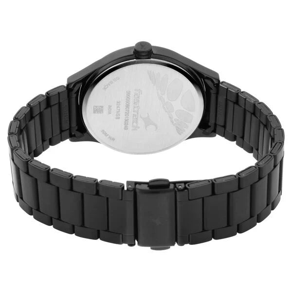 Fastrack Bare Basics Quartz Analog Men's Watch with Grey Dial and Stainless Steel Strap, 3247NM02