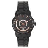 Fastrack Men's Watch Analog Black Dial with Black Stainless Steel Band, 3279NM01