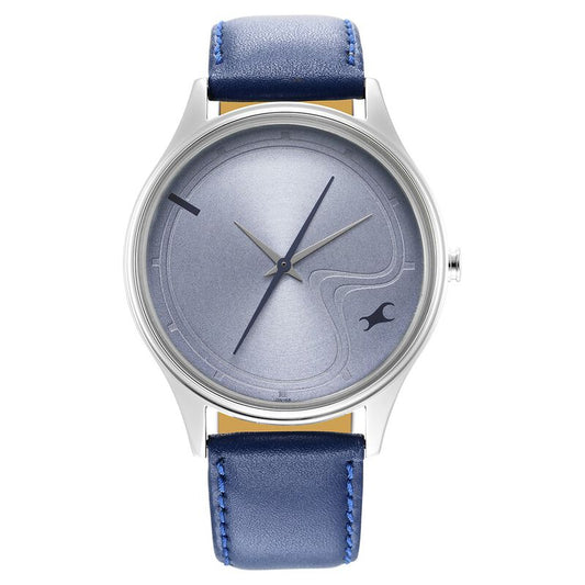 Fastrack, Men's, Analog Watch, Blue Dial, with Leather Band, FA-3290SL01