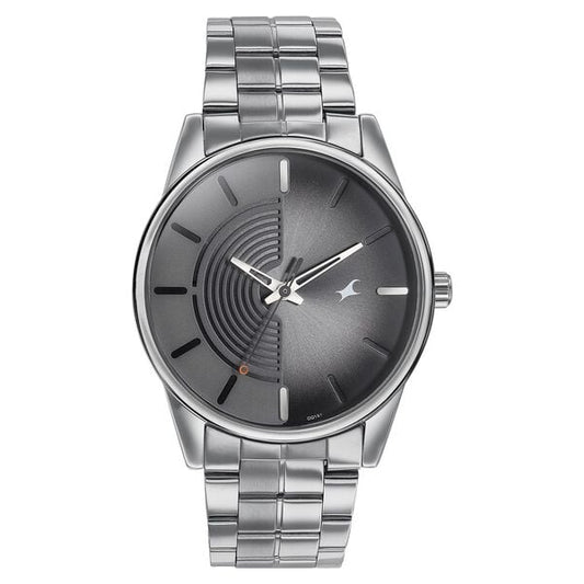 Fastrack, Men's, Analog Watch, Silver Dial, with Stainless Steel Band, FA-3305SM02