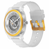 Fastrack, Unisex, Analog Watch, Silver Dial, FA-3312PP01
