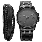 Fastrack Pulse Men's Watch Analog Anthracite Dial with Black Stainless Steel Band, 3314NM01