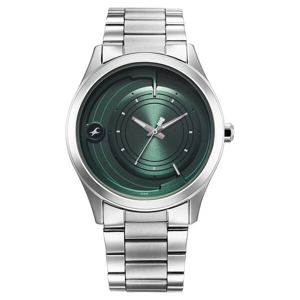 Fastrack, Men's, Analog Watch, Silver Dial, with Stainless Steel Band, FA-3317SM03
