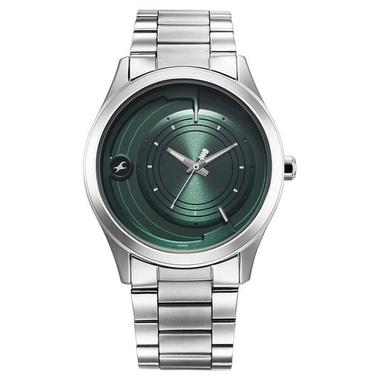 Fastrack, Men's, Analog Watch, Silver Dial, with Stainless Steel Band, FA-3317SM03