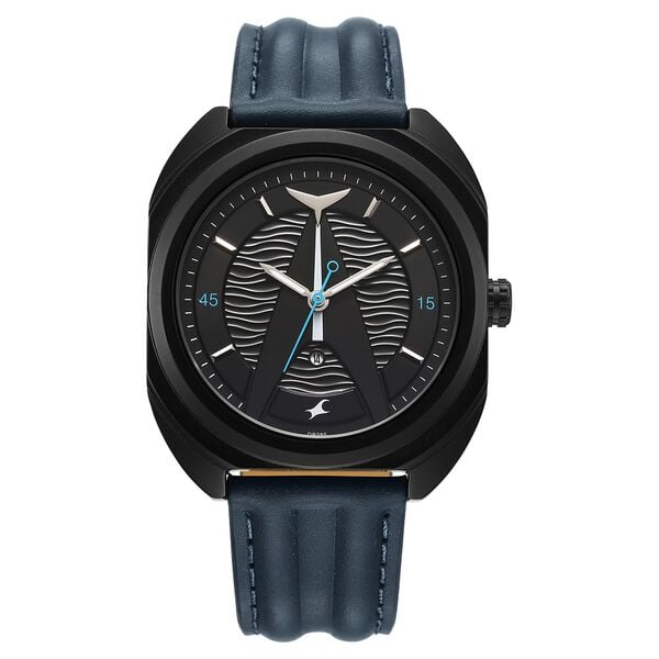 Fastrack, Men's, Analog Watch, Black Dial, with Leather Band, FA-3326NL01