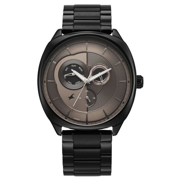 Fastrack, Men's, Analog Watch, Brown Dial, with Stainless Steel Band, FA-3330NM01