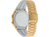 Casio, Unisex Watch Vintage Collection Digital, Gold Dial Gold Stainless Band, A168WEGM-9DF