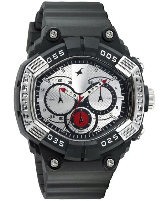 Fastrack, Men's, Analog Watch, with Silicone Band, FA-38006PP01