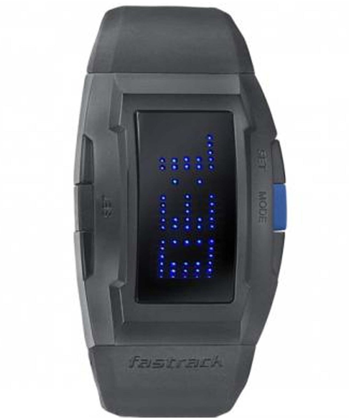 Fastrack, Men's Watch Collection Digital, Black Dial Black Resin Band, 38014PP01