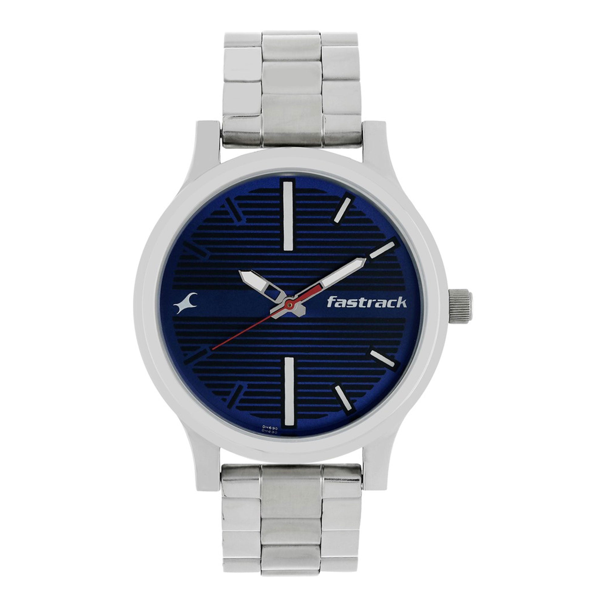 Fastrack, Men's, Analog Watch, Blue Dial, with Stainless Steel Band, FA-38051SM03