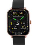 Fastrack, Reflex Vox 2.0 Unisex Smartwatch Black Dial Black Silicone Strap, 38080PP03