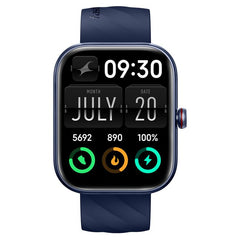 Fastrack Kruz+ Smart Watch 4.85 CM Super HD Display with Functional Crown and SingleSync Bluetooth Calling, 38104PP04