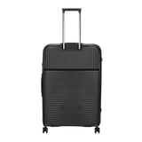 VIP Airtron 55cm Hard Case Hard Trolley 360° Jet Black, AIRTON55BLK