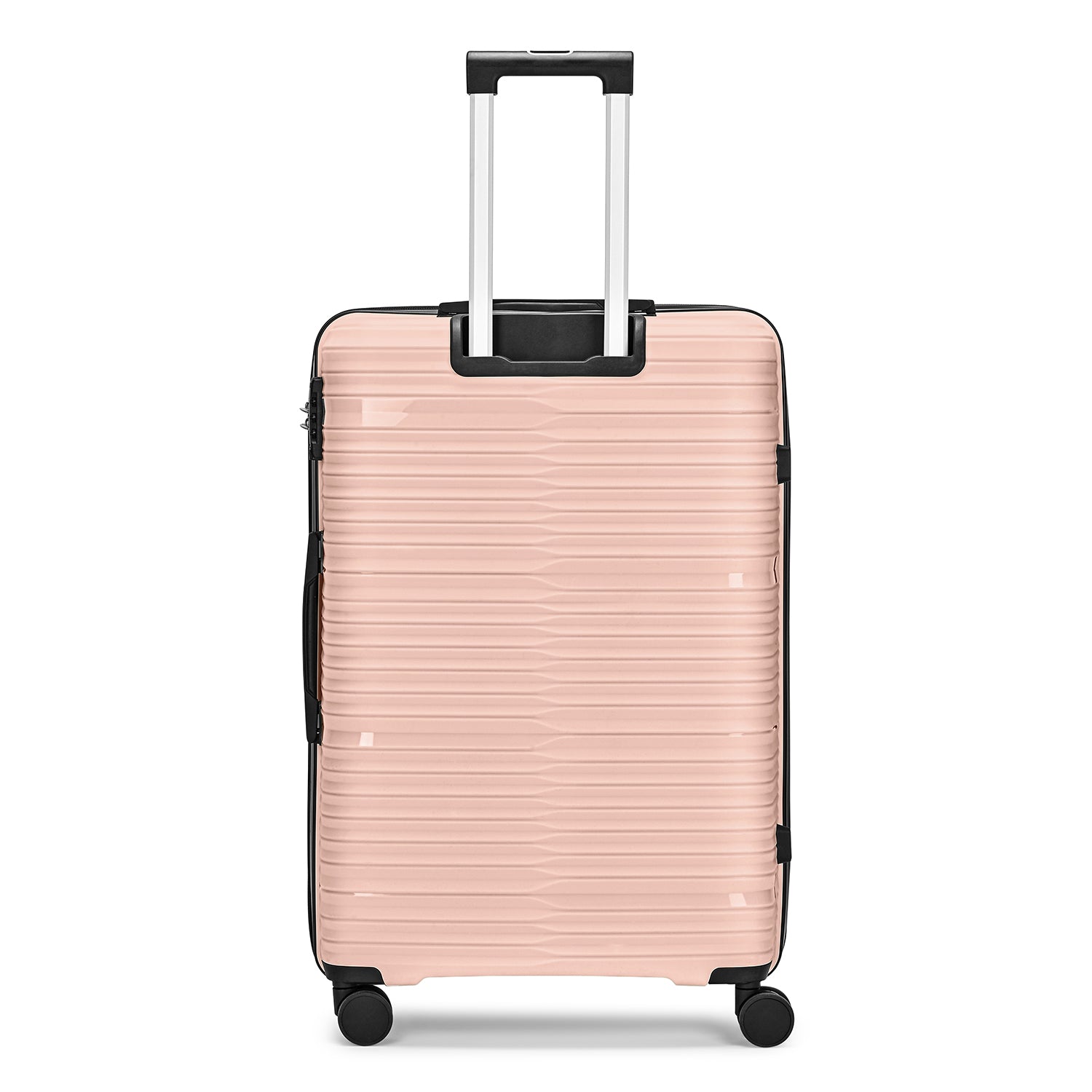 Carlton Alton 76cm 8 Wheel Hard Top Trolley-Peach, ALTON76PK