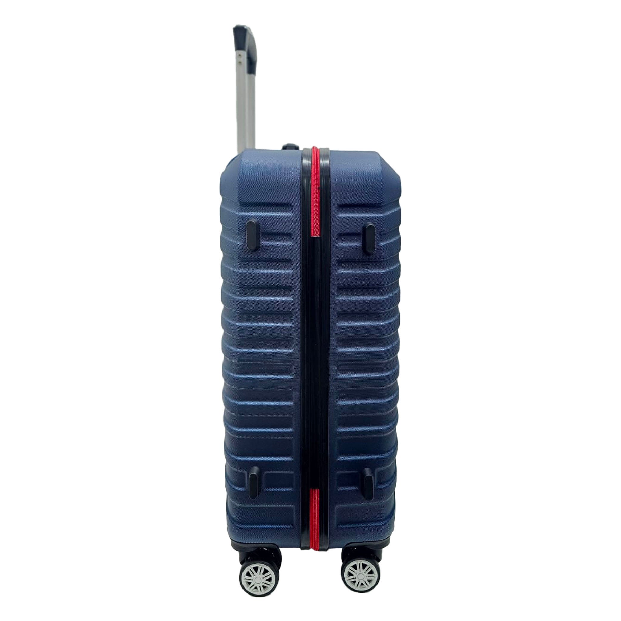 Globetrotter Atlanta 77cm 8 Wheels Hard Trolley Blue, ATLANTABLU
