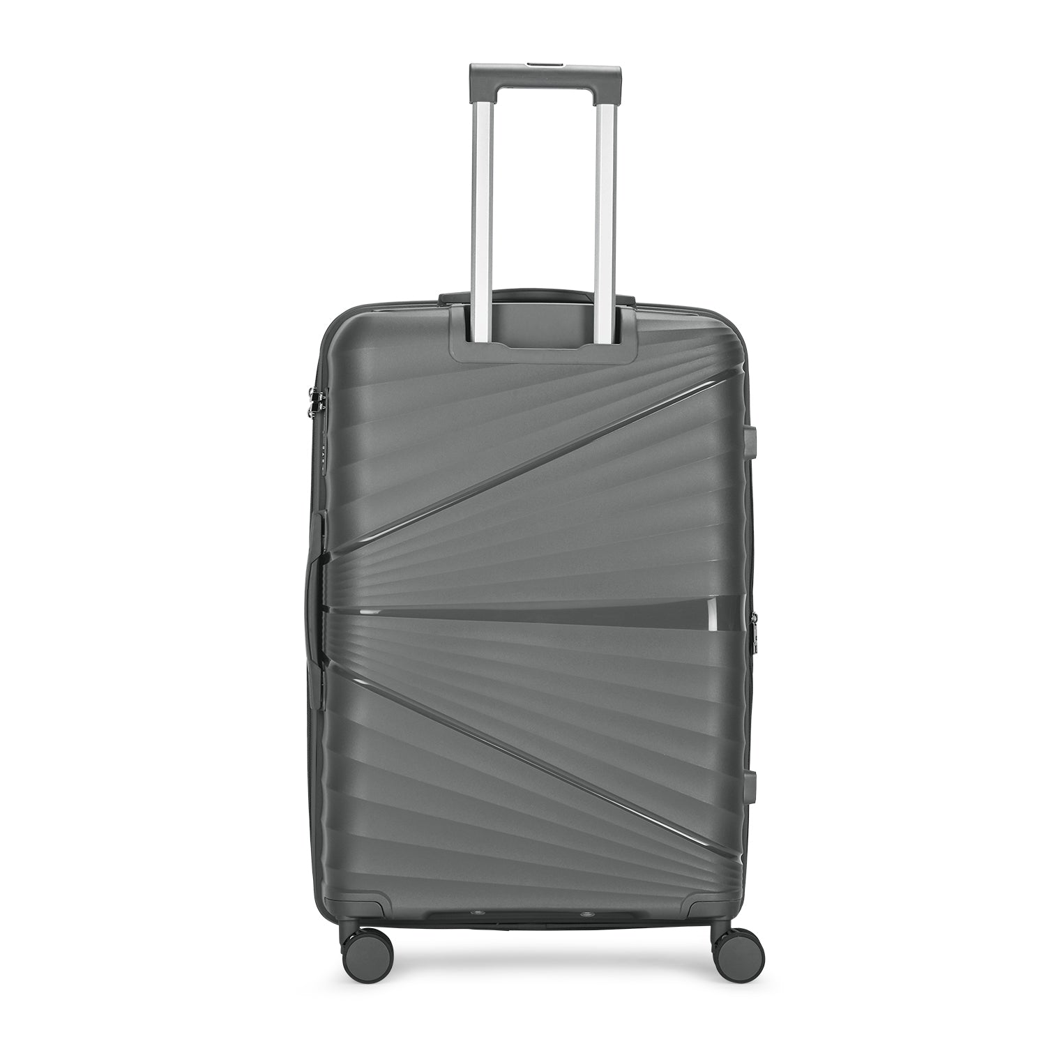 Carlton Hertford 66cm 8 Wheel Hard Top Trolley-Grey, HERTFORD66GY