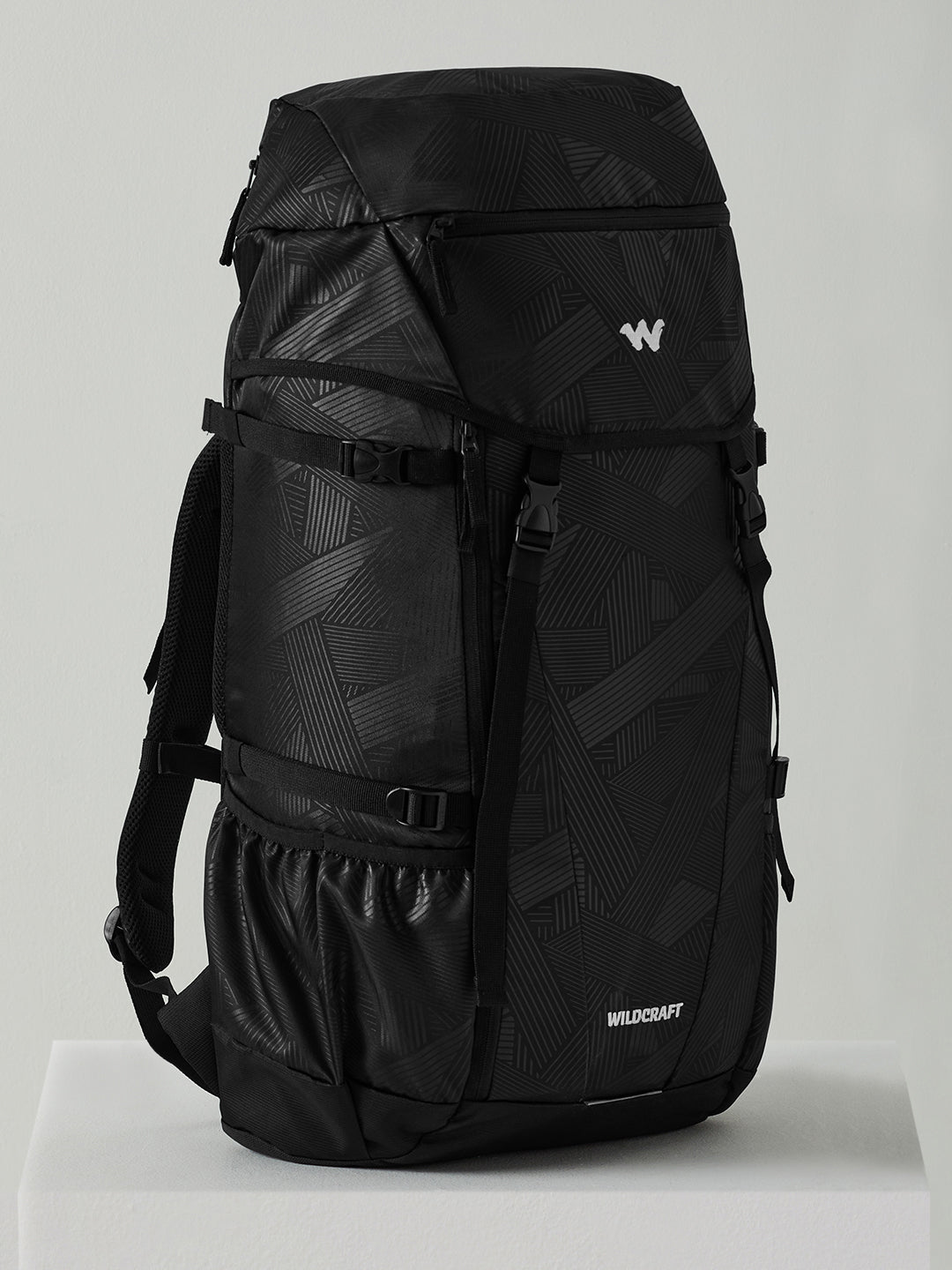 Wildcraft Travel Pro Xp Black Camping Bag, TRAVELPROXPBLK