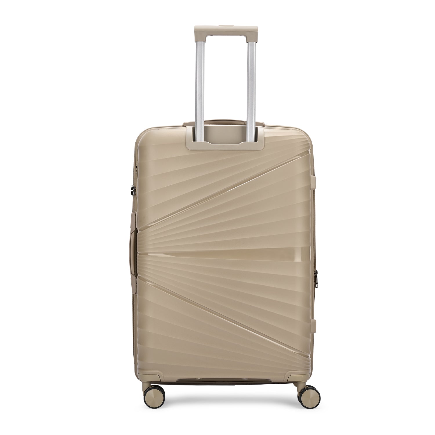 Carlton Hertford 76cm 8 Wheel Hard Top Trolley-Champagne, HERTFORD76CPA