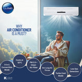 Lloyd 3.0 Ton Split Air Conditioner (AC),  6 Star Rating 32,000 BTU, GOS36B62TQCL