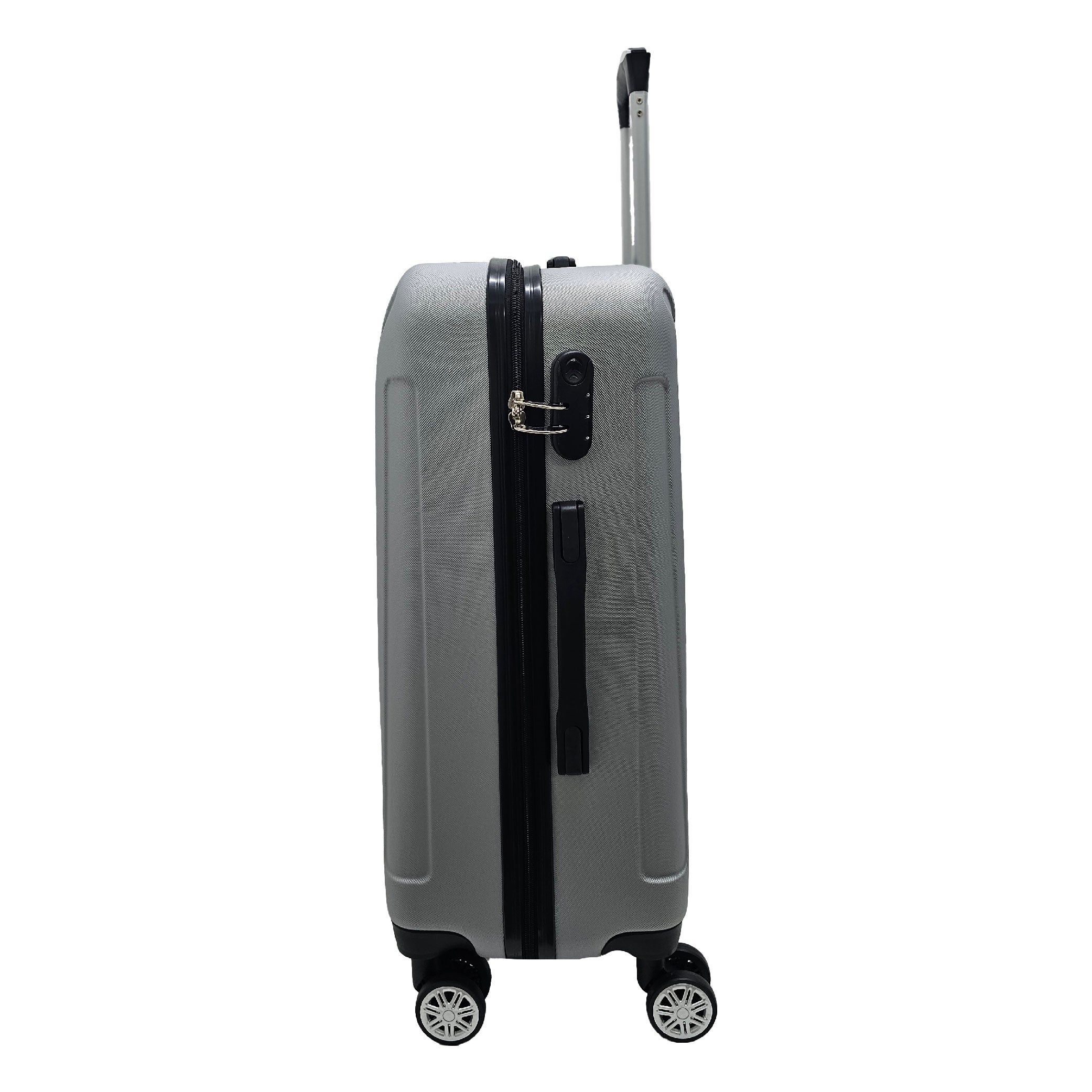 Globetrotter Georgia 67cm 8 Wheels Hard Trolley Silver, GEORGIASL