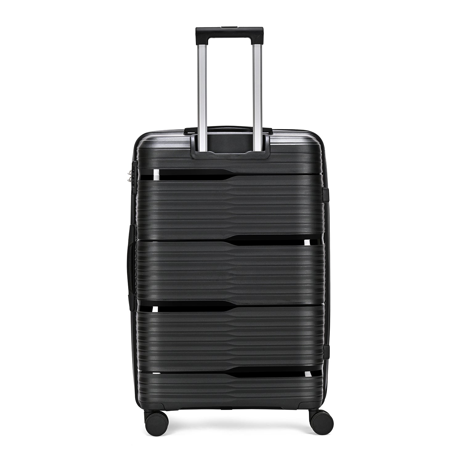 Carlton Alton 66cm 8 Wheel Hard Top Trolley-Black, ALTON66BK