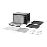 Black and Decker 100L Double Glass Toaster Oven 2700W, TRO100RDG-B5